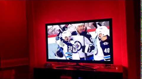 Philips Hue NHL Goallight celebration using Home Assistant