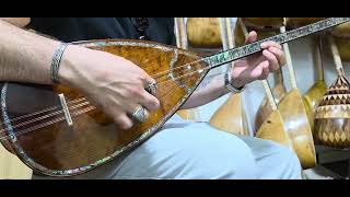 Oyma kestane full sedefli bağlama 25000 TL
