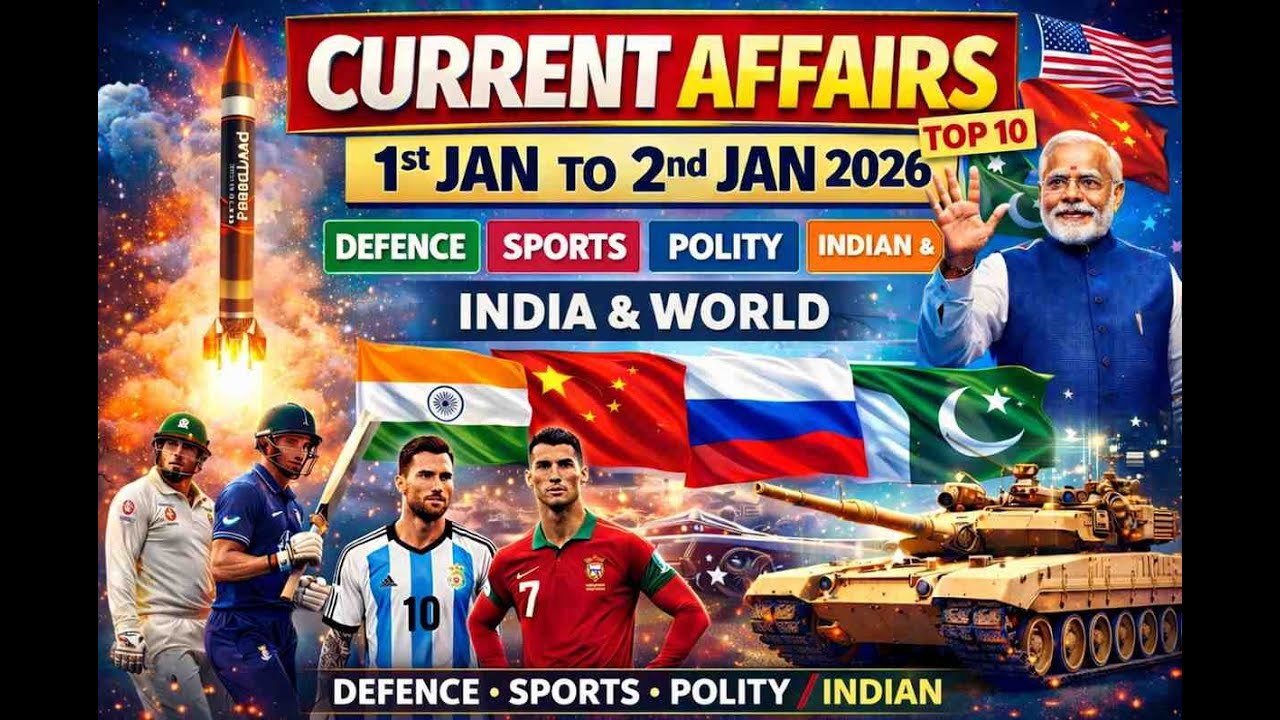Top 10 Most Important Current Affairs Questions