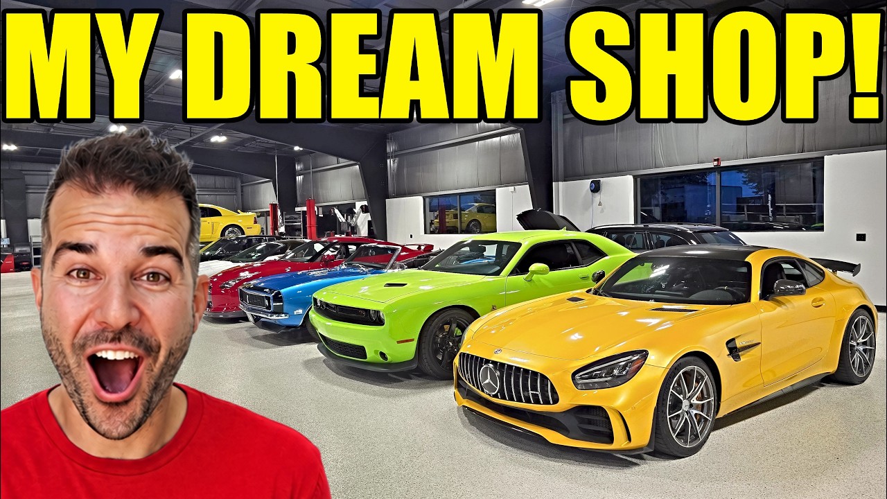 I FINISHED MY NEW SHOP & WHAT WE DID INSIDE WILL BLOW YOUR MIND!