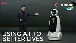 LG’s CES 2019 keynote: Using A.I. to better lives