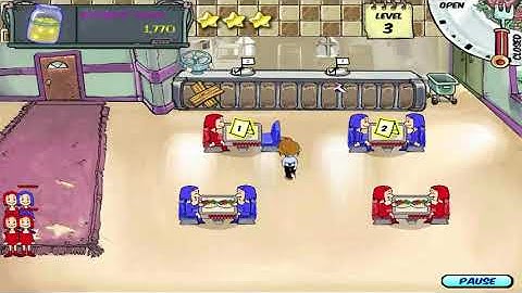 Diner Dash - Level #3 - Flo