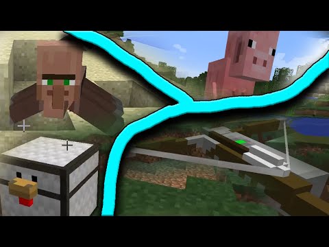 Видео: Мутанты и оружие против Мутантов (Minecraft Моды)