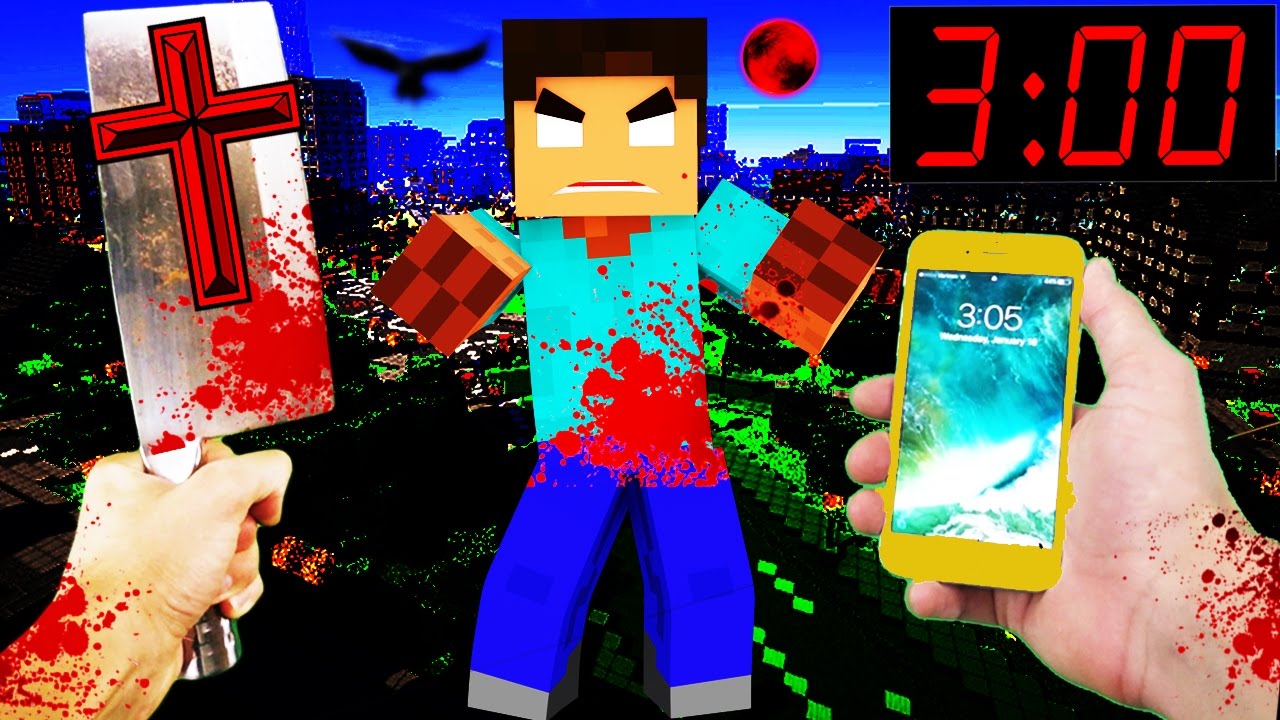 Realistic Minecraft - DO NOT PLAY at 3:00 AM in REAL LIFE 