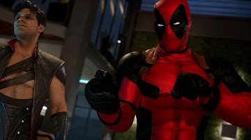 SCORPION VS DEADPOOL Mk1 4k Gameplay