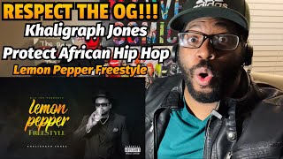 Khaligraph Jones - Protect African Hip Hop (Lemon Pepper Freestyle) REACTION!!!
