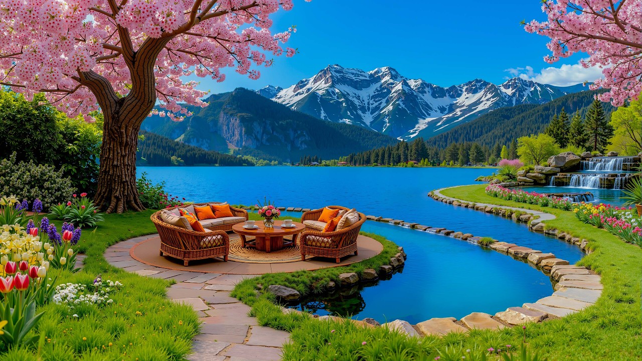 Умиротворяющий утренний джаз 🌸 Нежные джазовые мелодии, создающие уютную атмосферу для учебы