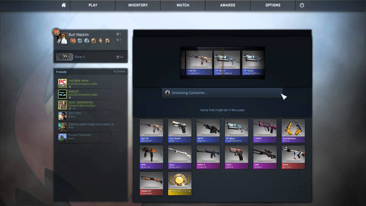 CS:GO Winter Offensive case OPENING!