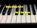 Blues piano part 4 the 12 bar blues 7