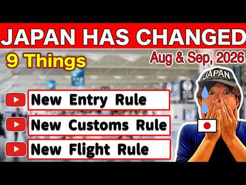 JAPAN HAS CHANGED 🇯🇵 9 New Rules Every Tourist Must Know (2026)