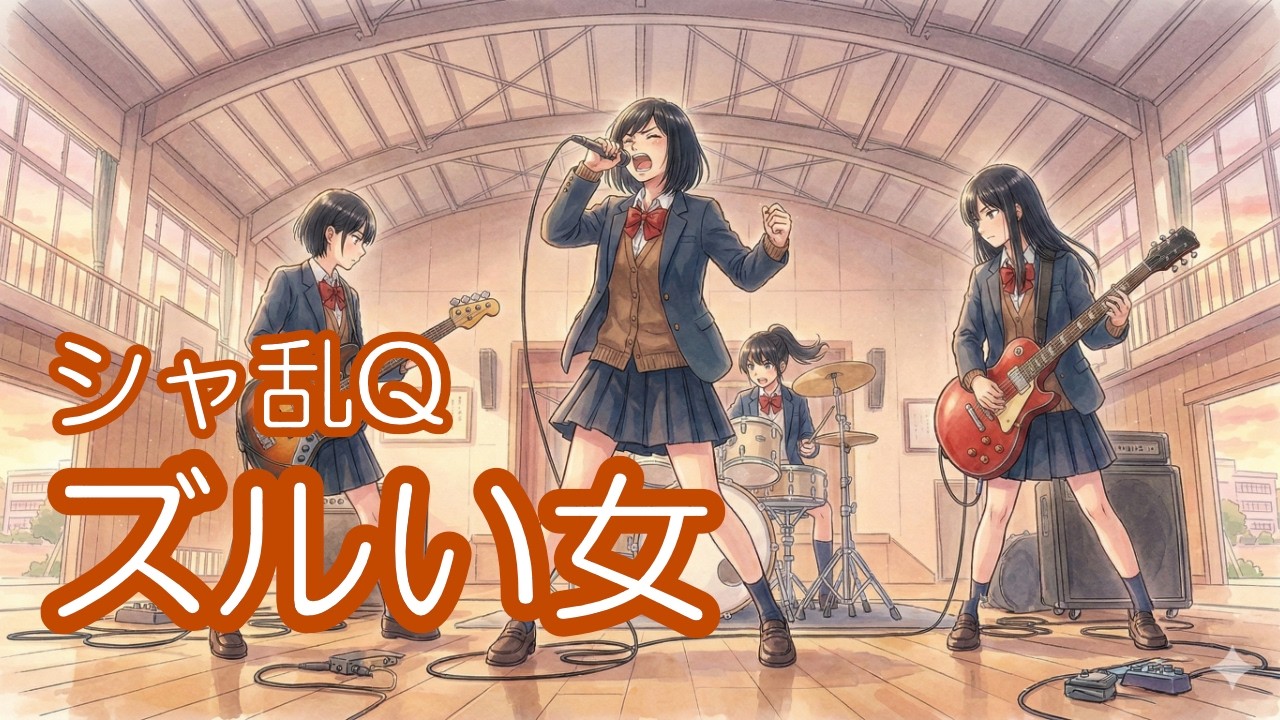 シャ乱Qの『ズルい女』をカバーしました - YouTube