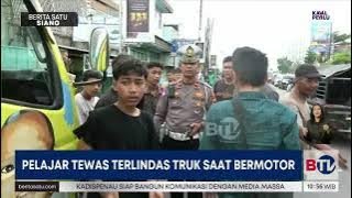 Motor Oleng, Pelajar SMA di Brebes Tewas Terlindas Truk