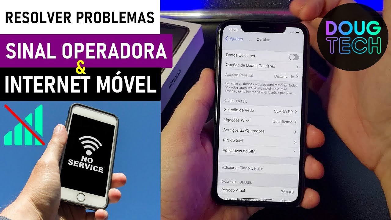 🌐 Corrigir PROBLEMAS DE CONEXÃO com a Internet no iPhone 10,11,12,13 