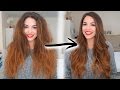 CÓMO ME ALISO EL PELO De pelo rizado a liso | Pretty and Olé