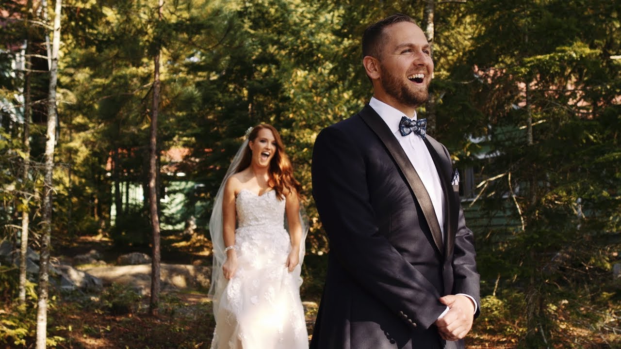 Algonquin Park summer camp wedding video by Outside In Studio