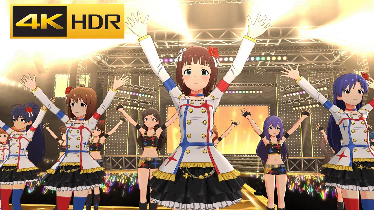 M@STERPIECE 4種各4枚 4K HDR「M@STERPIECE」(765PRO ALLSTARS)【ミリシタ/MLTD 밀리