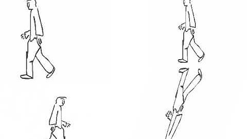 Flash walk cycle reflection Animation