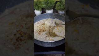White Sauce Pasta 🍝🍽️🔽 #food #recipe #pasta