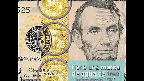 ¿Cuáles son los secretos de un billete de 5 dólares?