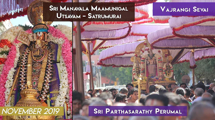 Sri Manavala maamunigal Satrumurai Sri Parthasarat...