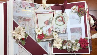 Christmas in the Country Mini Album Tutorial - pt9 - CCC DT Project