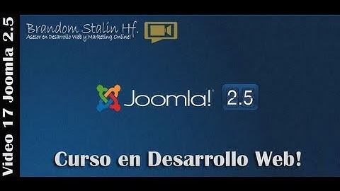 17 Curso de Joomla 2.5: Parámetros de SEO - Configuración Global