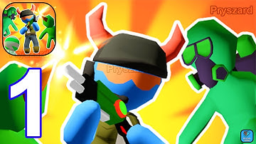 Zombie Defense: Survival War - Gameplay Walkthrough Part 1 Stick War Zombie Base Defense - Android