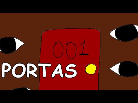 PASSEI MAL DE TANTO SUSTO - DOORS Roblox (Tentando zerar Parte 1) 