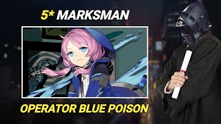 Should You Get And Build Blue Poison? | Operator Blue Poison Review [Arknights] screenshot 4