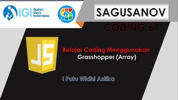 Tugas 4. Belajar Coding dengan Grasshopper (ARRAY)