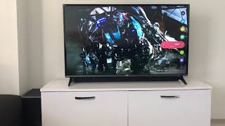 LG soundbar snh5 ses testi - soundtest transformation 3D - Televizyon dahili sesiyle karşılaştırma Resimi