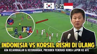 🔴 BIKIN GEGER ASIA !! Laga Indonesia Vs Korea Selatan resmi di ulang, setelah laporan ini di terima?
