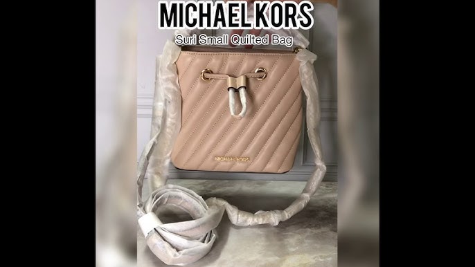 Unboxing MICHAEL KORS Suri Small Quilted Crossbody Bag Style# 35T0GU2C0U 