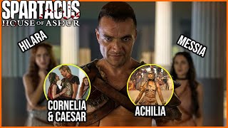 Top 10 Characters Changing Spartacus Forever | The Architects of the House of Ashur Explained
