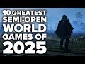 10 Awesome Semi-Open World Games of 2025 You May Have Missed Playing