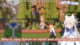 The silly short story of Steed Summoning Egg (FUWAMOCO | Kiara | Ina #ENrecoClips)