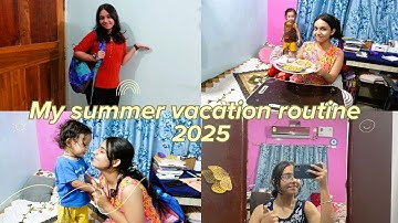 My Summer Vacation Daily Routine 2025|#learnwithpriyanshi