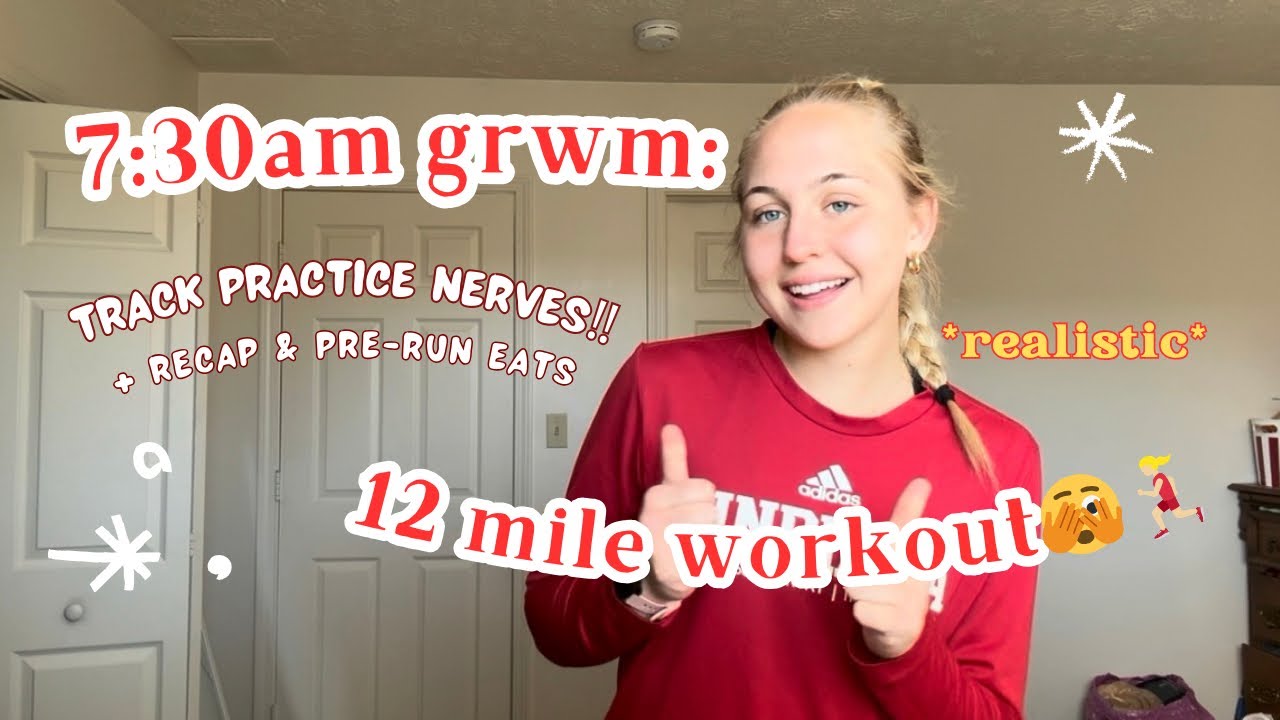 Prep Run Gc GRWM FOR TRACK PRACTICE: morning routine, long run workout, pre-run ...