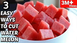 🍉 WATERMELON Easy Cuтting - 3 Amazing Ways To Cut A WATERMELON|How to cut Watermelon/ShyamliKitchen