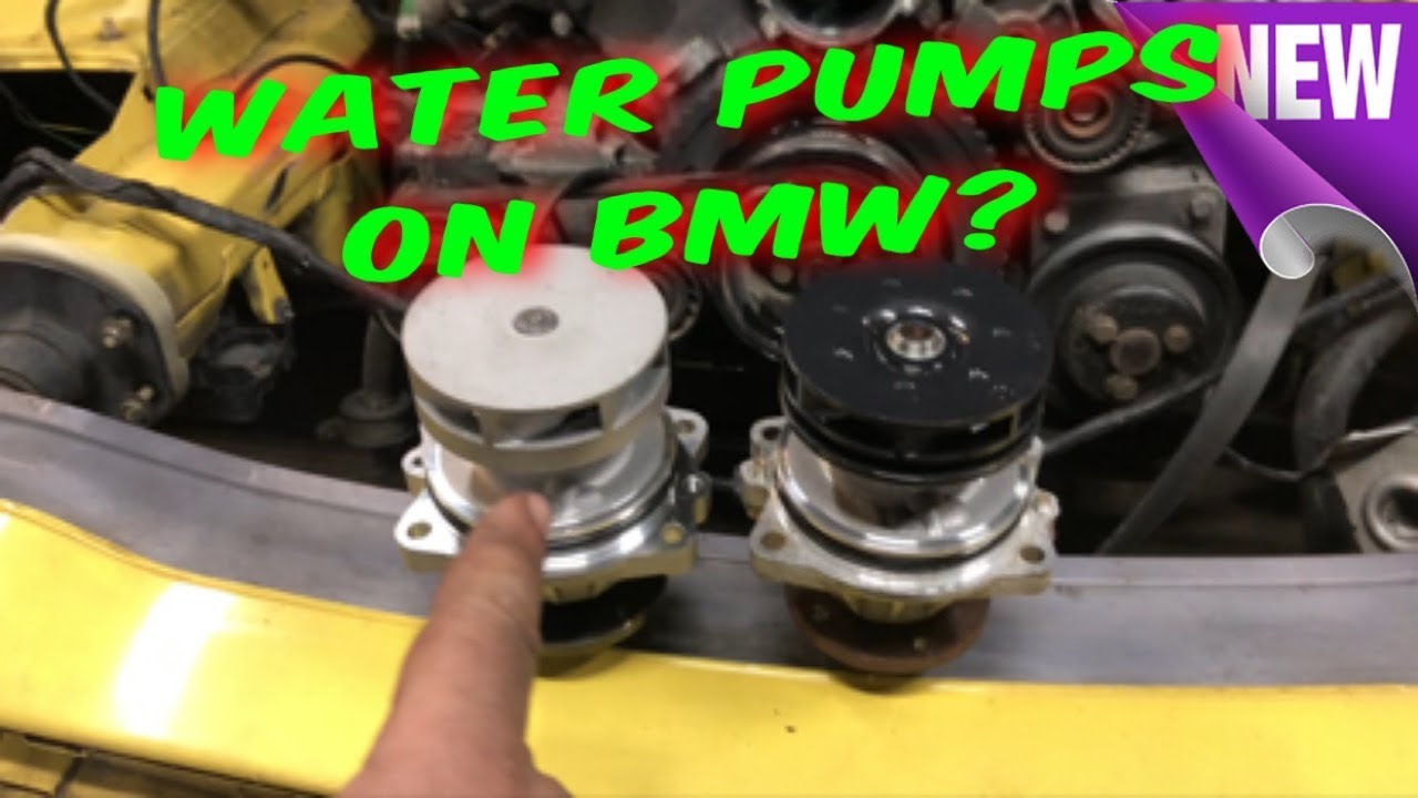 How to change a water pump on BMW E36 325, 328, M3 - YouTube