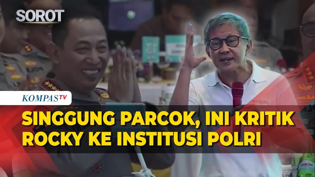 [Full] Rocky Gerung Blak-blakan Kritik Institusi Polri di Depan Kapolri dan Para Jenderal