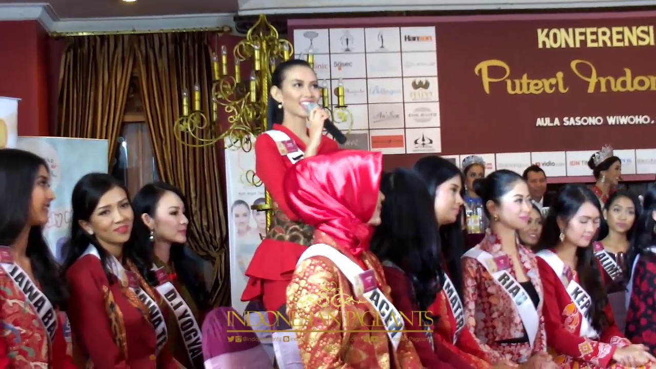 Press Conference dan Perkenalan Profil Finalis Puteri Indonesia 2017