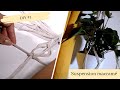 [DIY #1] Upcycling T-shirt : Suspension pour plante en Macramé
