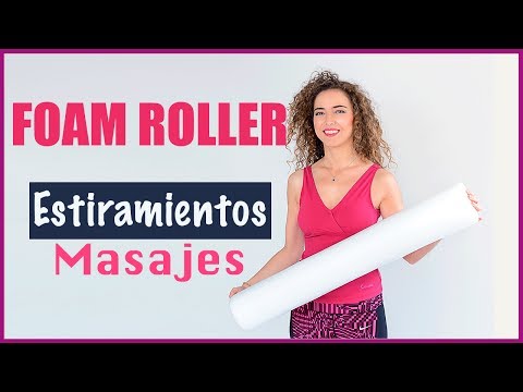 Estiramientos Masajes con FOAM ROLLER / Corine Pieri