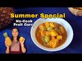 Avnas Ambe Sasam Recipe Pineapple Mango Fruit Salad Amchi Vasari 