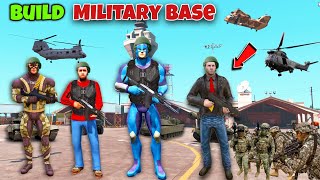 Rope Hero Tipson Build A Military Base In Gta 5 | Rope Hero Vice Town Gta V | Black Spider 2.0 screenshot 5