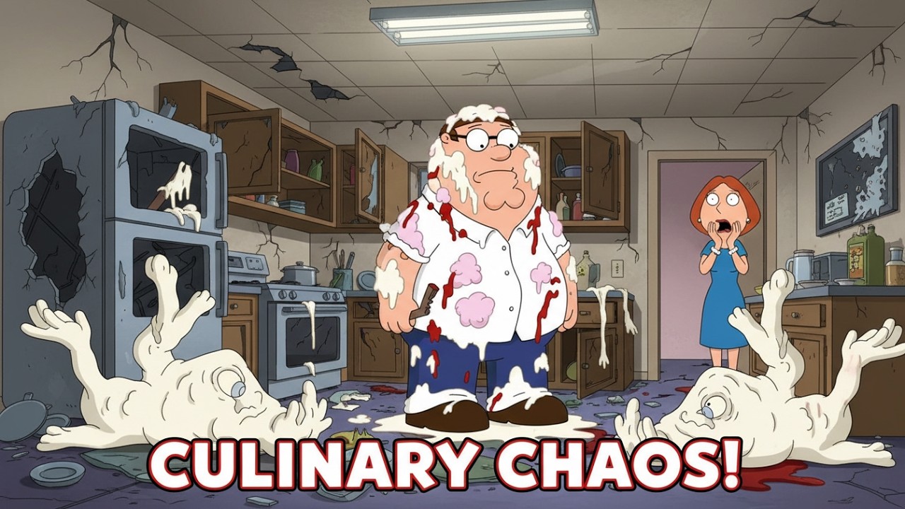 Family Guy Funny Moments compilation : Peter's Preposterous Culinary Catastrophe!