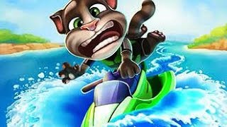 Talking Tom jetski - Android Game-play HD screenshot 4