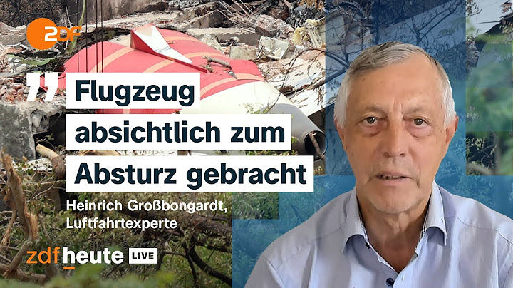 Absturz von Air India Flugzeug kein Unfall | Einschätzung von Luftfahrtexperte bei ZDFheute live