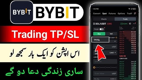 Bybit Spot Trading TP/SL | bybit tp sl spot | bybit spot trading tpsl